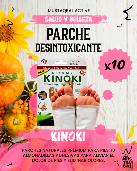 PARCHE DESINTOXICANTE KINOKI