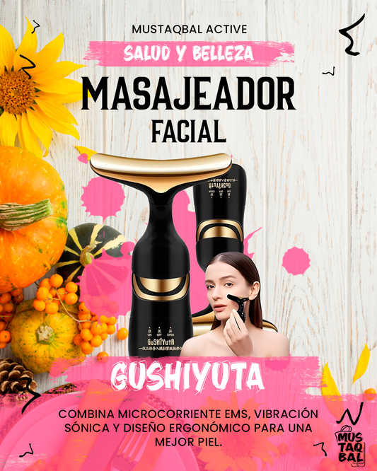 MASAJEADOR FACIAL 3 EN 1 PIEL JOVEN
